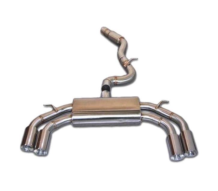 Ligne Déchappement Pour Audi A3 8V S3 13-Chromé, Auto-onderdelen, Uitlaatsystemen, Verzenden