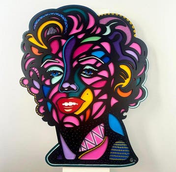 Krzysztof Gudanski - Marilyn Monroe XL, Relief