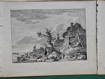 Franz Edmund Weirotter (1730-1771) - Lot. of 4 Vues de la