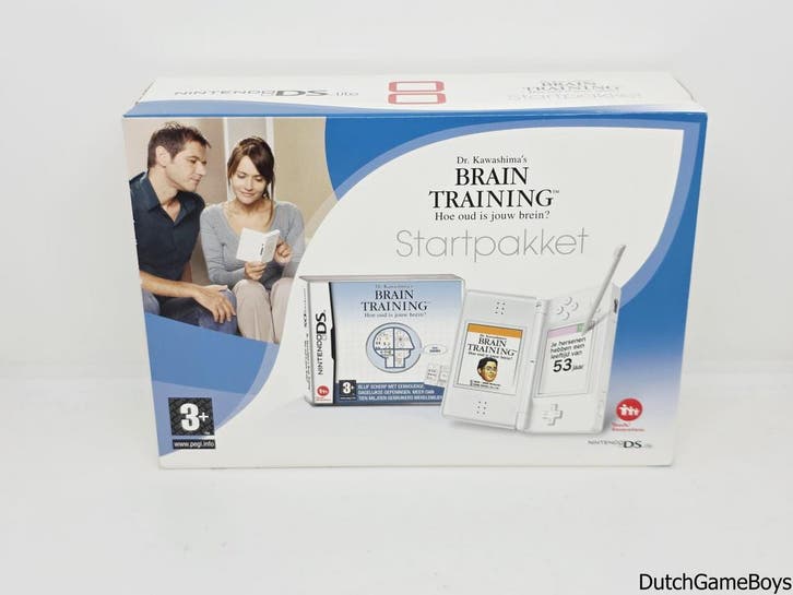 Nintendo DS Lite - Console - Brain Training Bundle - New & S, Games en Spelcomputers, Spelcomputers | Nintendo DS, Gebruikt, Verzenden