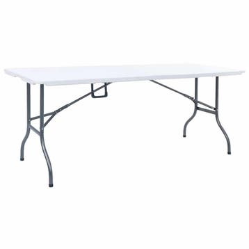Klaptafel 180x72cm voor camping & klus - 37% korting. Rob..., Tuin en Terras, Verzenden, Zo goed als nieuw, Rechthoekig, Plastic