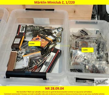 Märklin Miniclub Z, 1/220, Ophalen of Verzenden, Zo goed als nieuw
