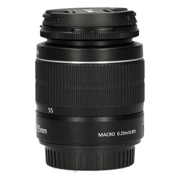 Canon EF-S 18-55mm f/3.5-5.6 III met garantie, Ophalen of Verzenden, Gebruikt