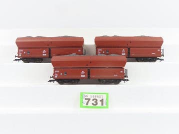 Roco H0 - 46239 - Modeltrein goederenwagon (3) - 3, Nieuw