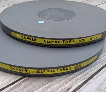 Vintage 16 mm Film Bioscoop film
