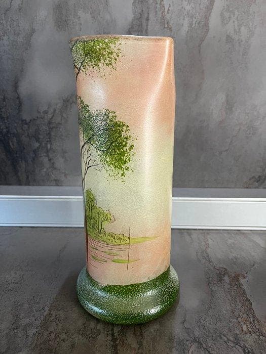 Legras & Cie. - François-Théodore Legras - Vase - Lacustre -, Antiek en Kunst, Antiek | Glaswerk en Kristal