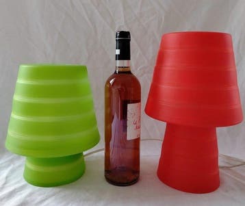 Colours - Lamp (2) - Twee Milly-lampen - silicone