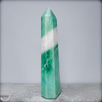 Natuurlijke topkwaliteit aventurijn Obelisk, Brazilië-, Verzamelen