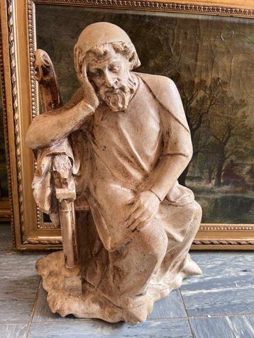 Statue, Personnage biblique - 43 cm - Plâtre
