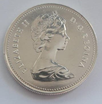 Canada. Elizabeth II. 1 Dollar 1979 Griffon Tercentenary