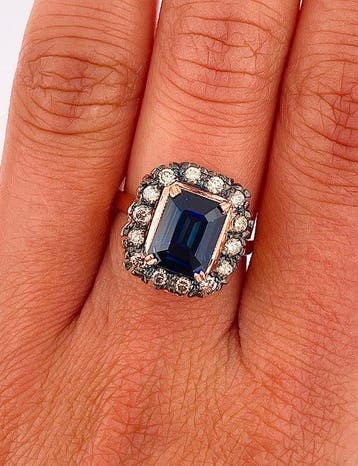 Sans prix de réserve - Bague - 9 carats Or rose, Argent, Handtassen en Accessoires, Ringen, Nieuw