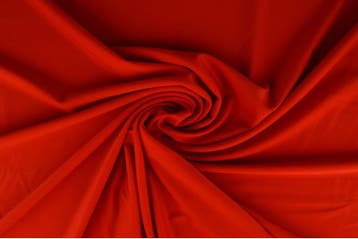 10 meter lycra stof - Rood - 155cm breed, Overige materialen, Verzenden, 120 cm of meer, Rood
