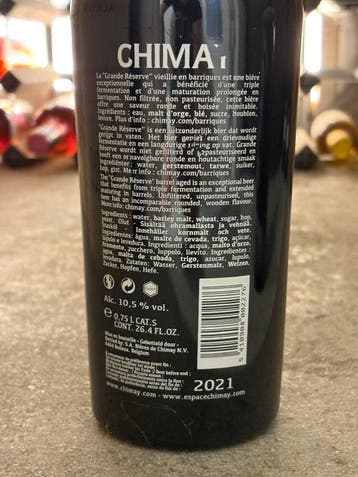 Chimay - Grande Réserve 2016 - 75cl - 3 flessen, Collections