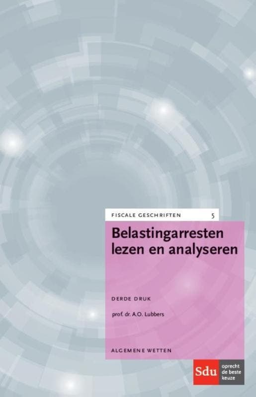 Belastingarresten lezen en analyseren / Fiscale geschriften, Boeken, Wetenschap, Zo goed als nieuw, Verzenden