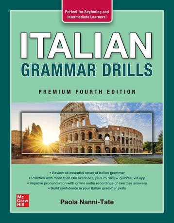 Italian Grammar Drills, Premium Fourth Edition 9781264286379, Verzenden, Zo goed als nieuw, Paola Nanni-Tate