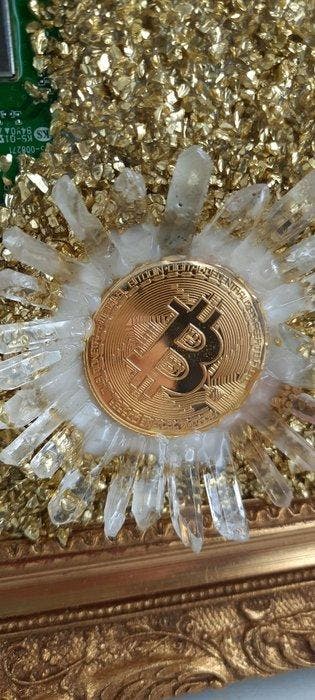 Guy-philippe Bruhammer - 3D MY BITCOIN, Antiek en Kunst, Kunst | Schilderijen | Modern