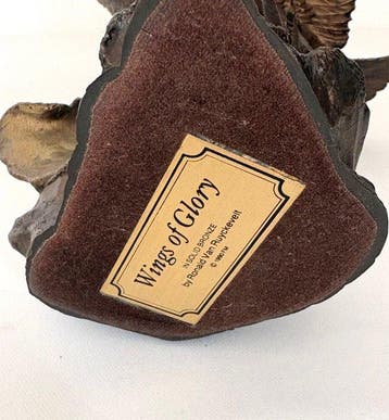 Franklin Mint - by “Ronald van Ruyckevelt” - Beeld, “Wings, Antiek en Kunst