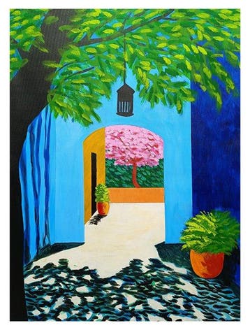 Mar Legón - Arbol de Jupiter - XL, Antiquités & Art, Art | Peinture | Moderne