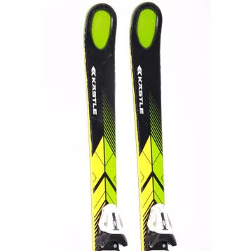 150 freestyle skis KASTLE XX75 COLBY Jr., Black/yellow/gree, Sport en Fitness, Verzenden, Gebruikt
