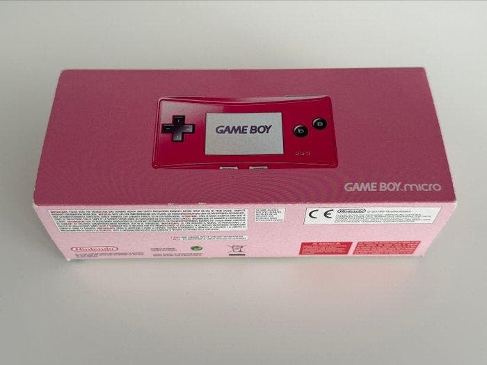 Nintendo - Gameboy micro - Game Boy Micro Pink, Games en Spelcomputers, Spelcomputers | Overige Accessoires