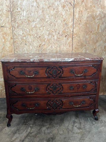 Bordeaux - Commode - Bois, Marbre