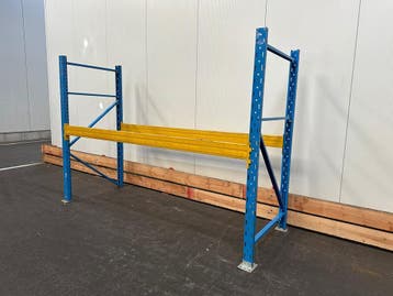 Palletstelling - 2 staanders 2000x1000 - Tot. lengte: 2m19, Ophalen of Verzenden
