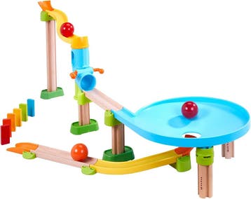 Houten Knikkerbaan peuter | Tweede kansje | OP = OP, Kinderen en Baby's, Verzenden, Zo goed als nieuw, Bouwen