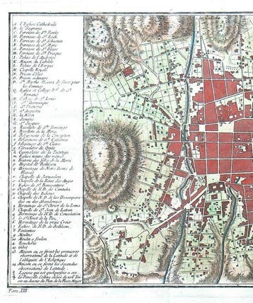 Ecuador - Quito; N. Bellin - Plan de la Ville et Cité de St.