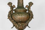 Vase - Vase avec des putti - Métal, Bois, Antiquités & Art