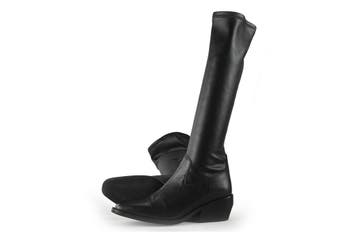 Omoda Cowboy laarzen in maat 38 Zwart, Kleding | Dames, Verzenden, Zwart, Omoda, Zo goed als nieuw