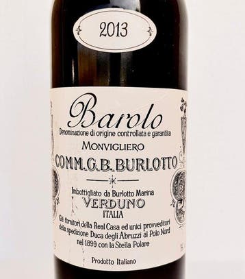 2013 Burlotto Monvigliero - Barolo - 1 Fles (0,75 liter)