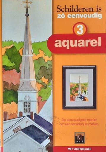 Schilderen is zo eenvoudig aquarel 3, Verzenden