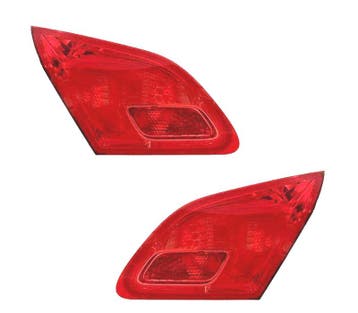 Feux Arrière Pour Opel Astra J 5P 10-15 Led Fond Noir, Verzenden, Nieuw