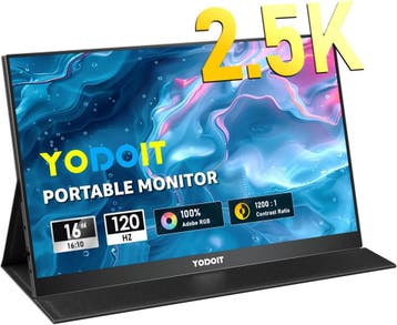 Draagbare 2.5K Monitor 120Hz | Tweede kansje, OP = OP!, Computers en Software, Monitoren, Gaming, HDMI, Verzenden, 101 t/m 150 Hz