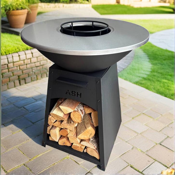 ASH - Nova - L - Plancha Barbecue - Zwart, Jardin & Terrasse, Barbecues au charbon de bois, Envoi