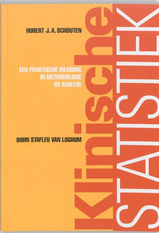 Klinische statistiek 9789031329786 H.J.A. Schouten, Boeken, Wetenschap, Zo goed als nieuw, Verzenden