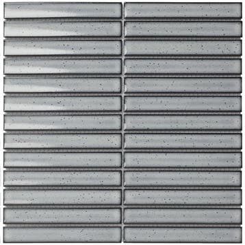 Wand Mozaïek Tegels Kitkat Factory Keramiek Lichtgrijs -..., Nieuw, Ophalen of Verzenden, 20 tot 40 cm, 10 m² of meer