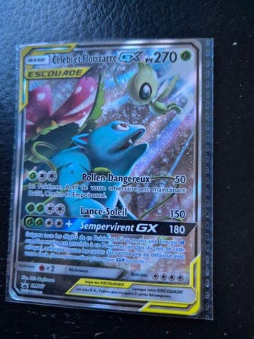 Pokémon - 1 Card - Celebi, Venusaur SM167 Promo card - Sun &, Nieuw
