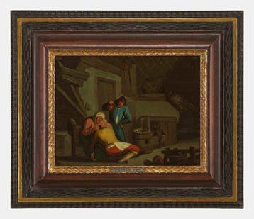 Dutch School (XVII) `Circle of Isaack van Ostade