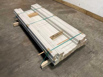 Veiling - 5x Naaldhout kozijn profiel-B binnendraaiend - 200, Nieuw