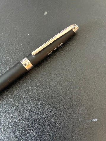 Caran dAche - Léman Matte Black - Zonder minimumprijs - Pen, Nieuw