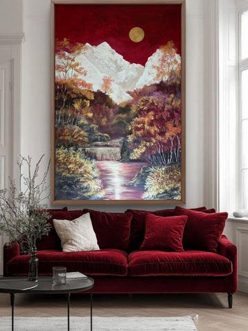 Alla Faber - Scarlet Zen - Serie: Dreamscape Horizon XXL