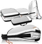 2dekans | loonara Compressie Packing Cubes - 4-Delig - Grijs, Ophalen of Verzenden, Nieuw