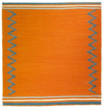 Handgeweven designer-kelim - Kelim - 97 cm - 94 cm
