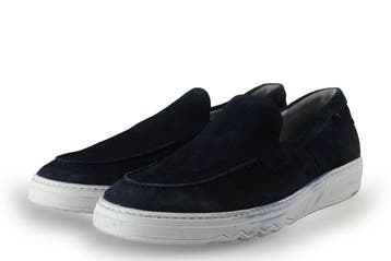 Floris van Bommel Loafers in maat 42½ Blauw, Vêtements | Hommes, Chaussures, Verzenden, Loafers