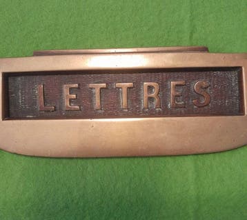 Art déco Boîte aux lettres - 1930-1940