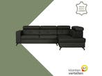 Leren hoekbank Nova - 2.5-zits arm links + Longchair arm, Antiek en Kunst, Ophalen of Verzenden