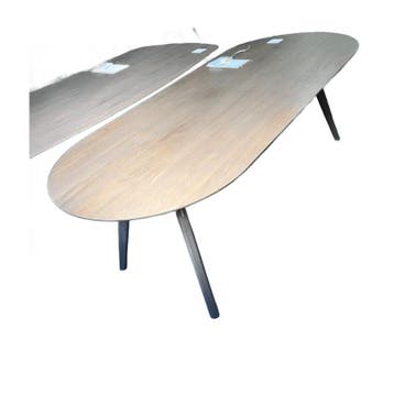 NOGA Design Eettafel Sem Plat 240 Phoenix - Showroommodel, Huis en Inrichting, Tafels | Eettafels, Verzenden, Gebruikt, Eikenhout