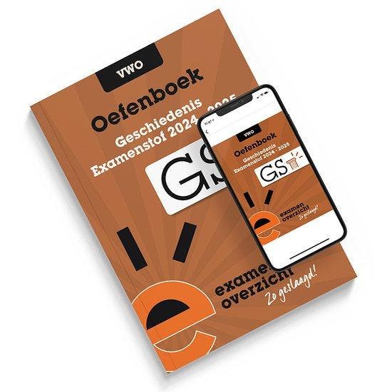 ExamenOverzicht - Oefenboek Geschiedenis VWO 9789464383492, Boeken, Schoolboeken, Zo goed als nieuw, Verzenden