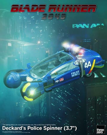 Blade Runner 2049 Vehicle Deckards Police Spinner 10 cm, Verzamelen, Ophalen of Verzenden, Nieuw